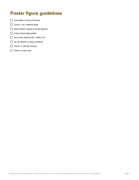 Preview of the first page of Figure guidelines