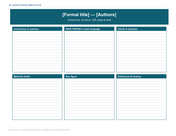 Preview of Scientific Poster Main-Finding Layout