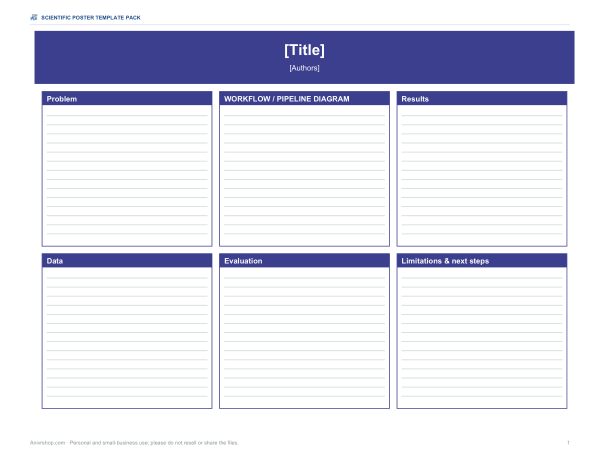 Preview of Printable Research Poster Methods Diagram